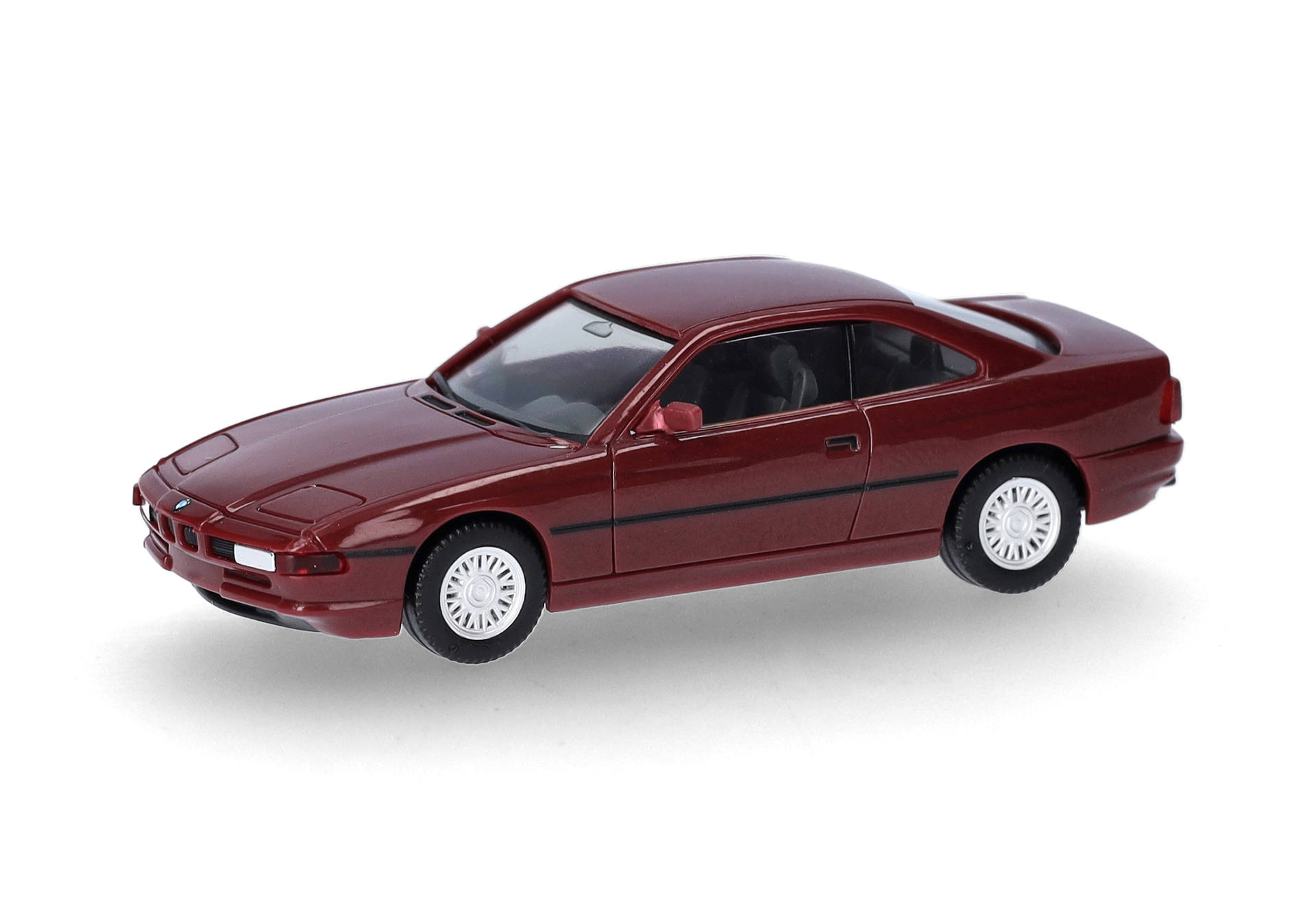 BMW 850i (E31) Coupé, calypso red