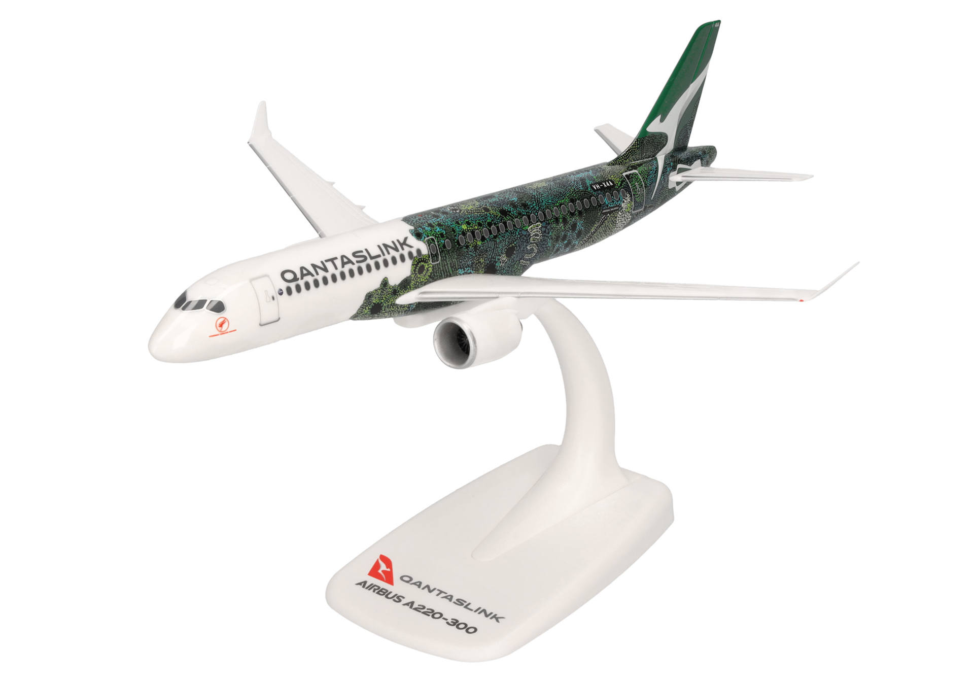 QantasLink Airbus A220-300 - Flying Art Series / Minyma Kutjara Tjukurpa – VH-X4A