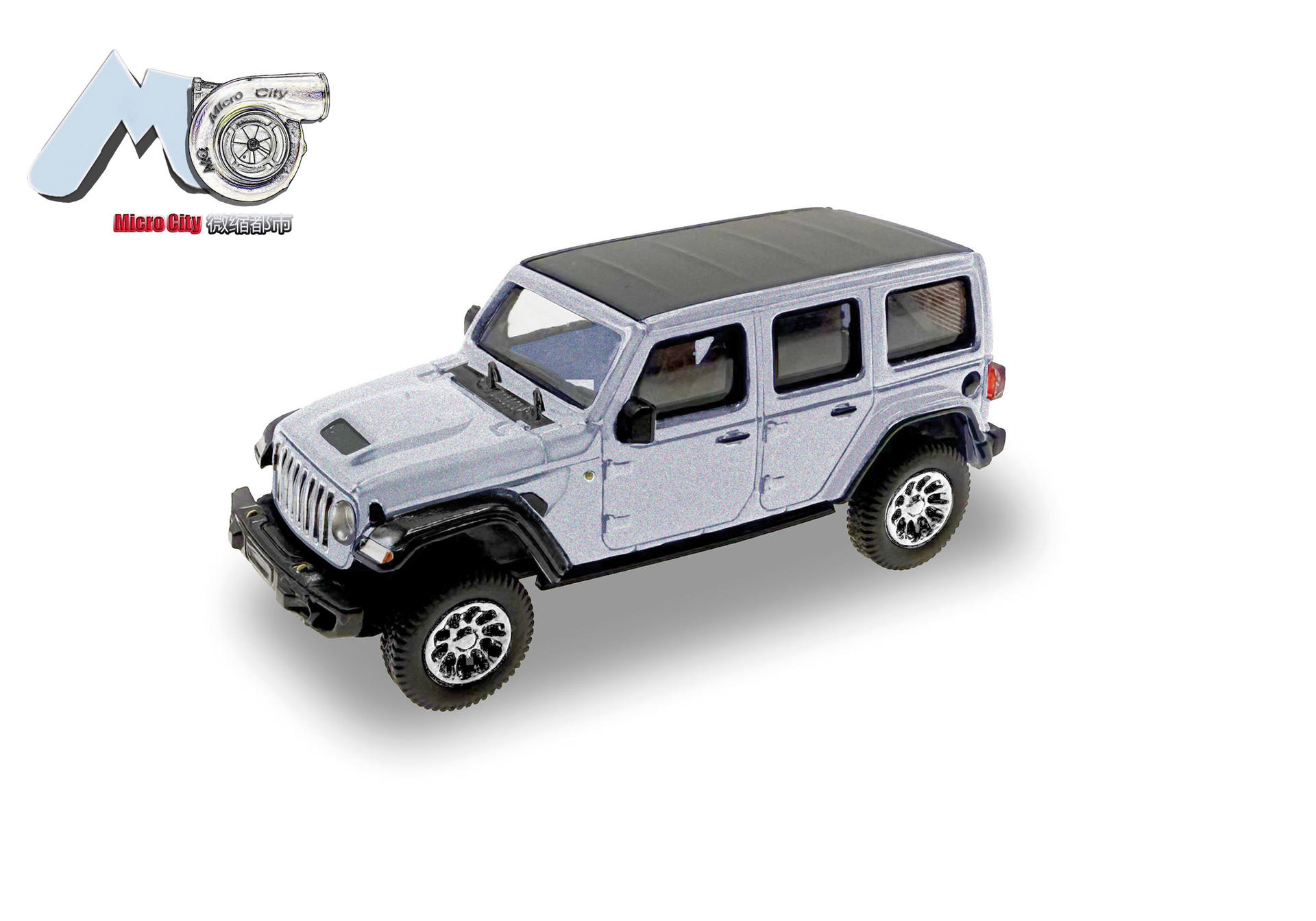 MicroCity: Jeep Wrangler, silber (ab 2017)