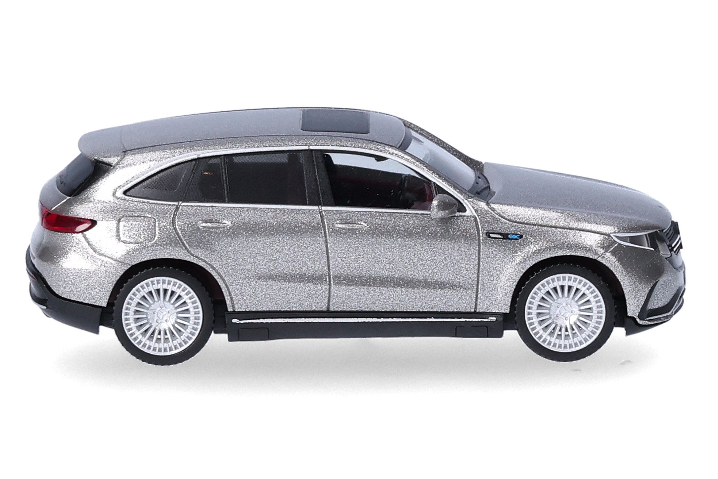 toy car, model car, silver, hatchback, die-ccast