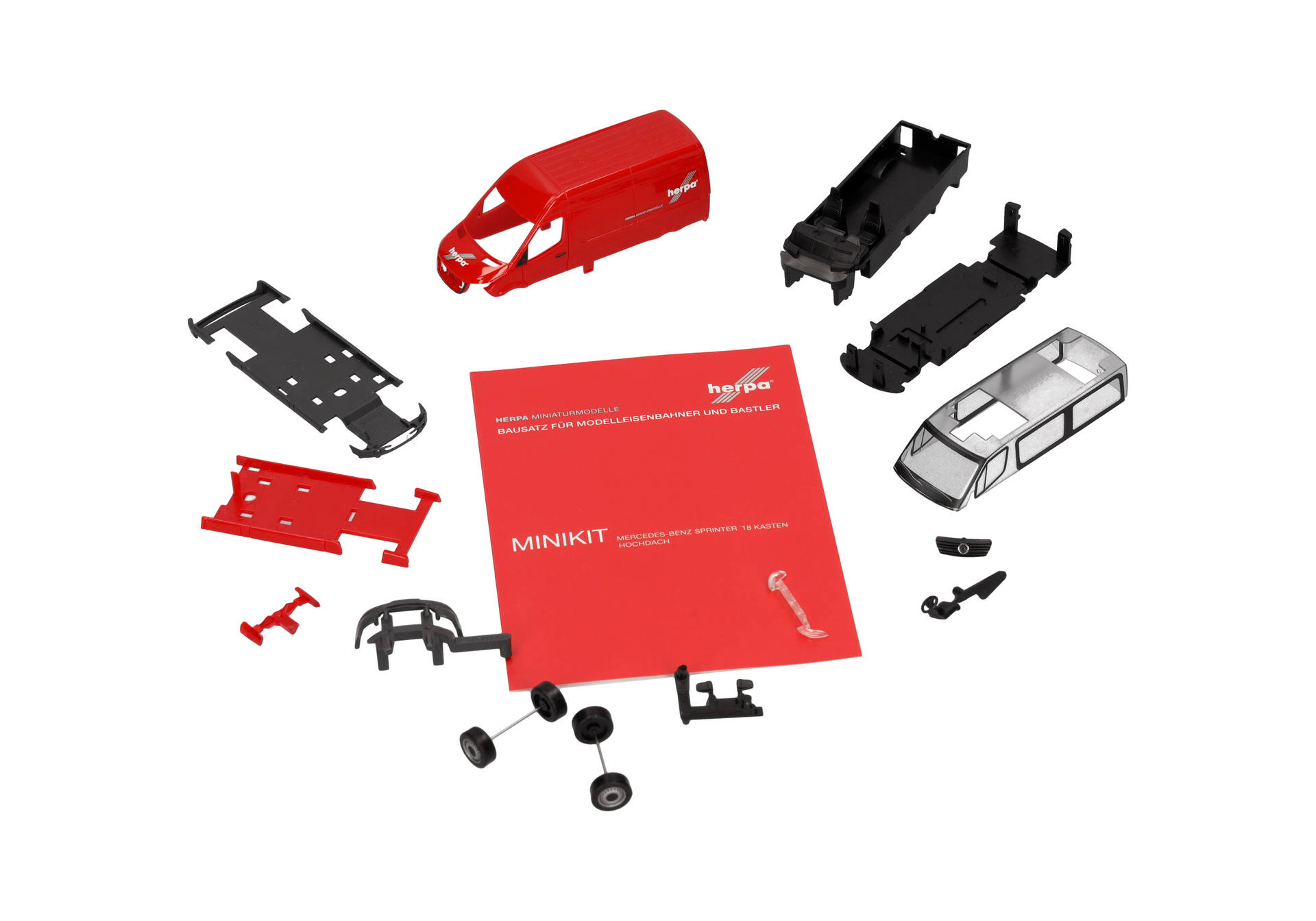 Herpa MiniKit: Mercedes-Benz Sprinter '18 transporter high-roof "Herpa"