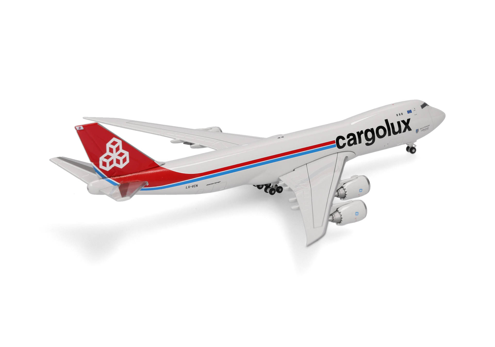 Cargolux Boeing 747-8F  – LX-VCN "Spirit of Schengen"