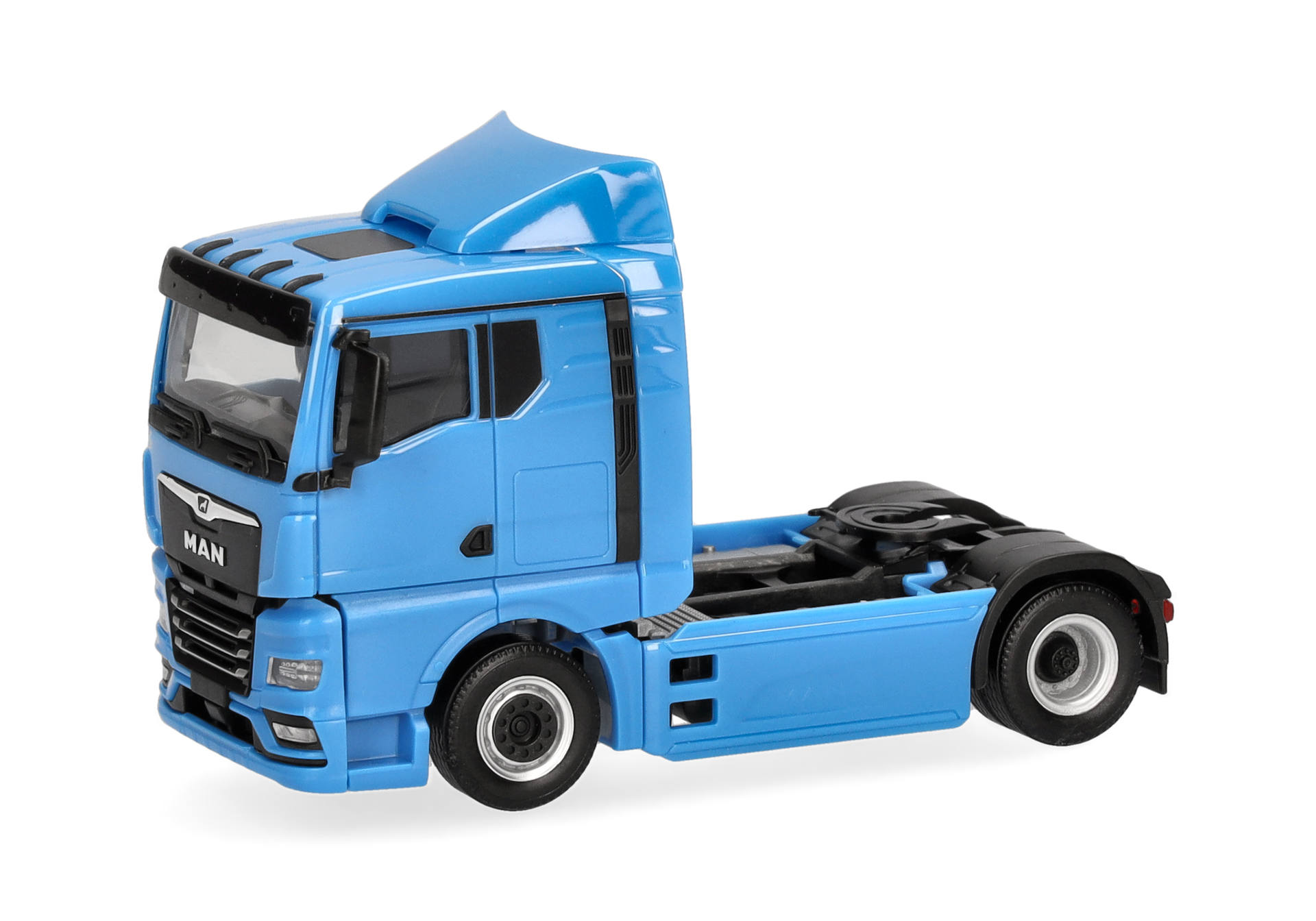 truck, cab, blue, toy, model