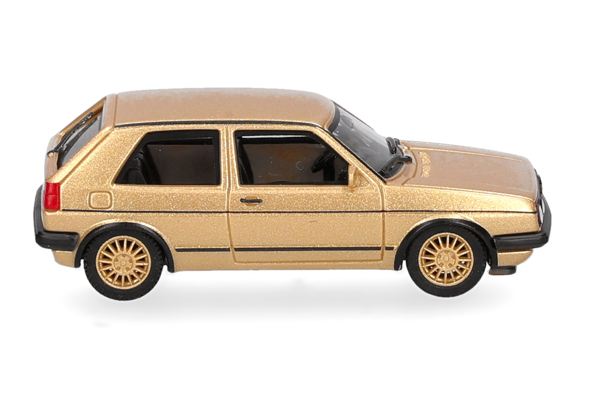 Volkswagen (VW) Golf GTI, gold metallic