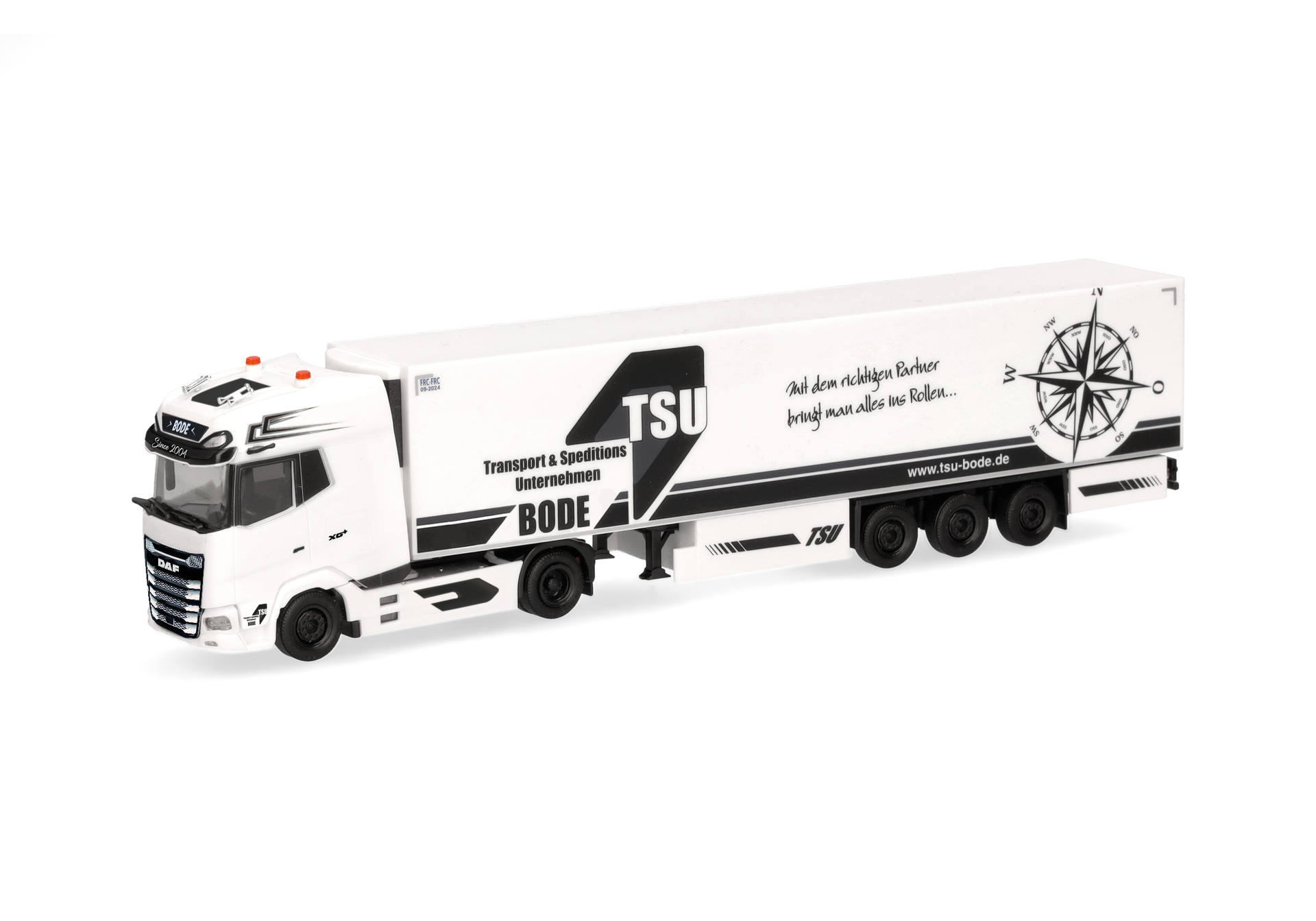 DAF XG+ Kühlkoffer-Sattelzug "TSU Bode"