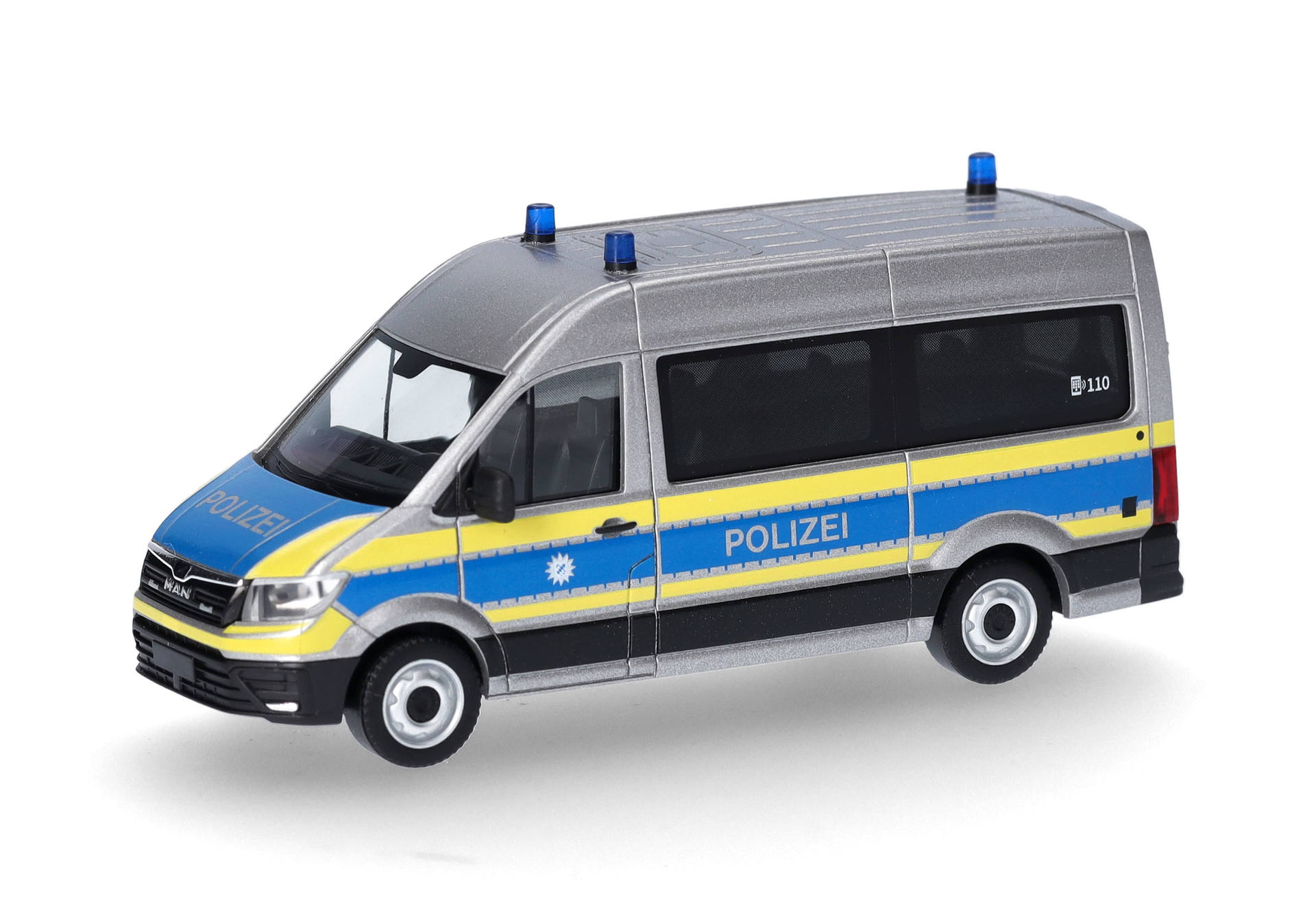MAN TGE bus high roof "police Bavaria"