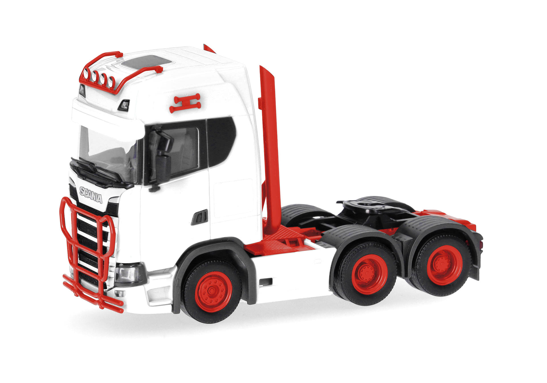 Scania CS 20 HD Zugmaschine 3achs (6x4), weiß/rot