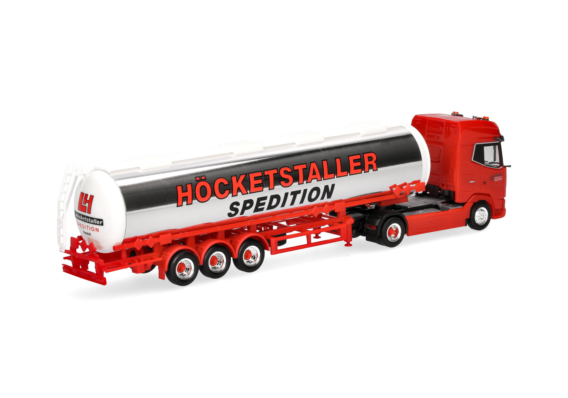 DAF XG+ jumbo tank semitrailer truck "Höcketstaller"