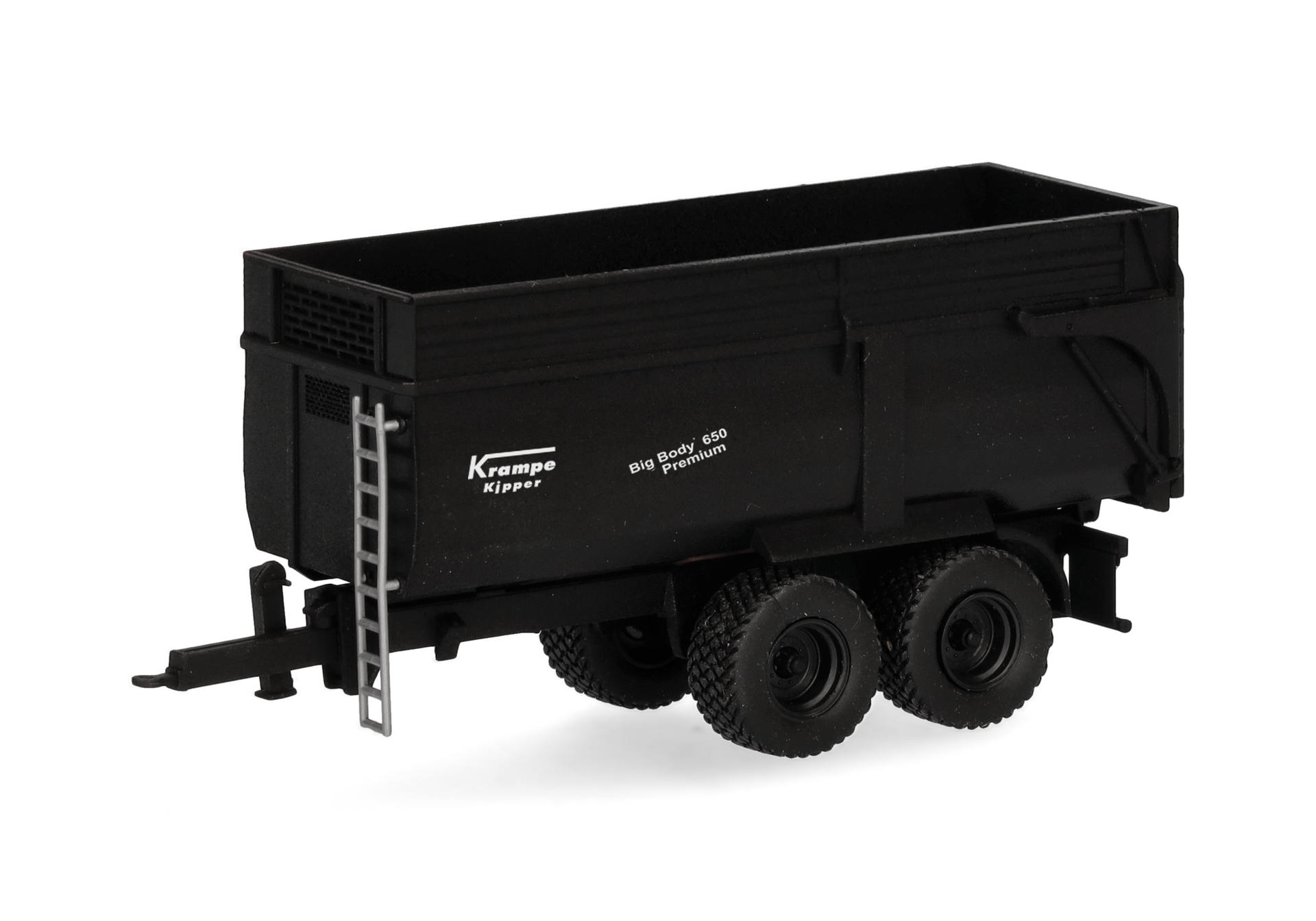Krampe Kippmuldenanhänger BigBody 650 2achs, schwarz