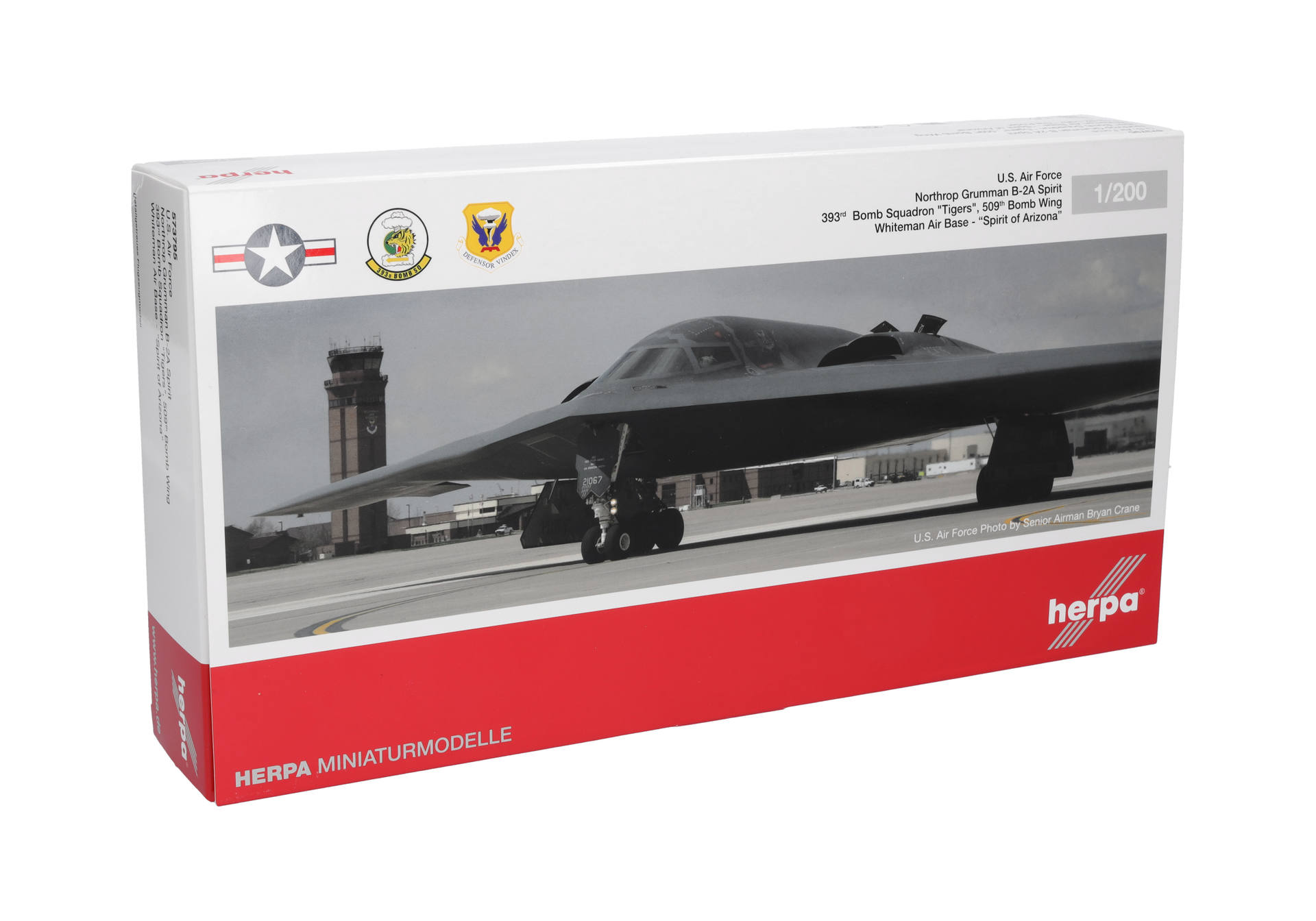 U.S. Air Force Northrop Grumman B-2A Spirit- 393rd Bomb Squadron "Tigers", Whiteman Air Base "Spirit of Arizona"