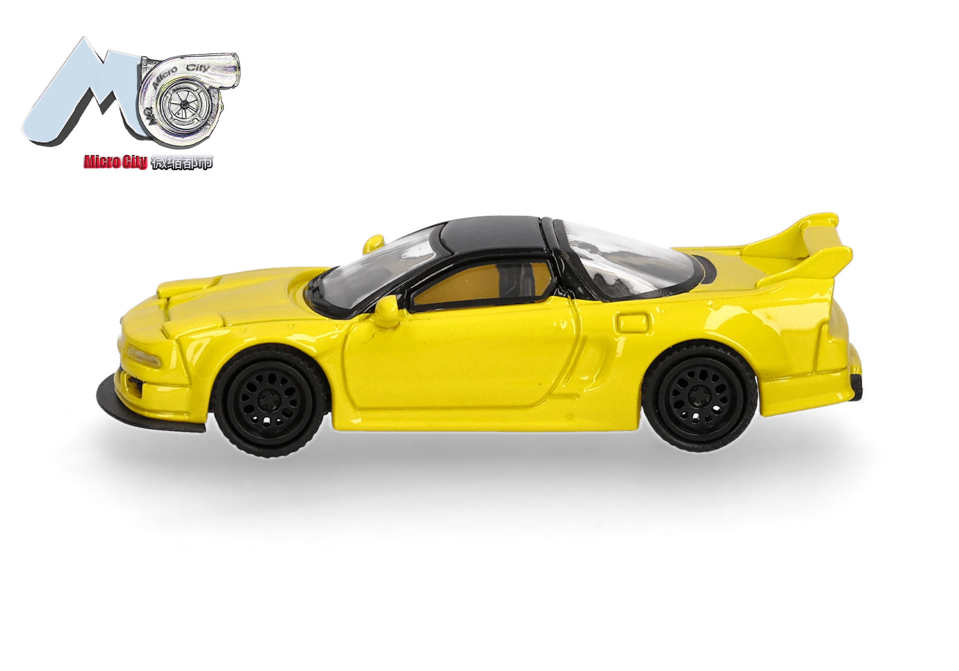 MicroCity: Honda NSX, yellow