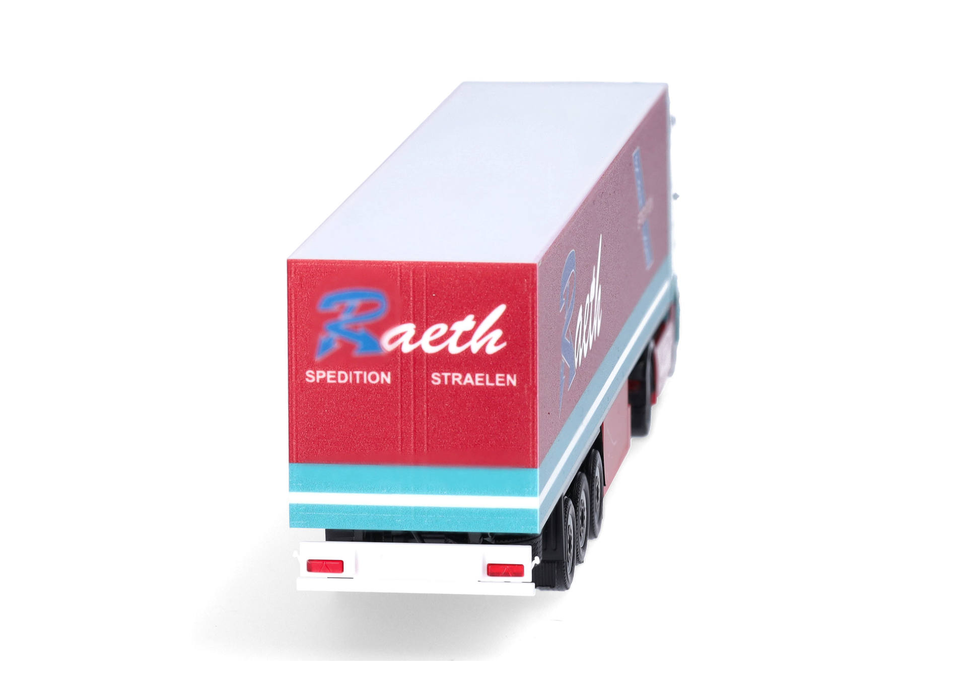 DAF XG refrigerated box semitrailer "Raeth" (Nordrhein-Westfalen/Straelen)