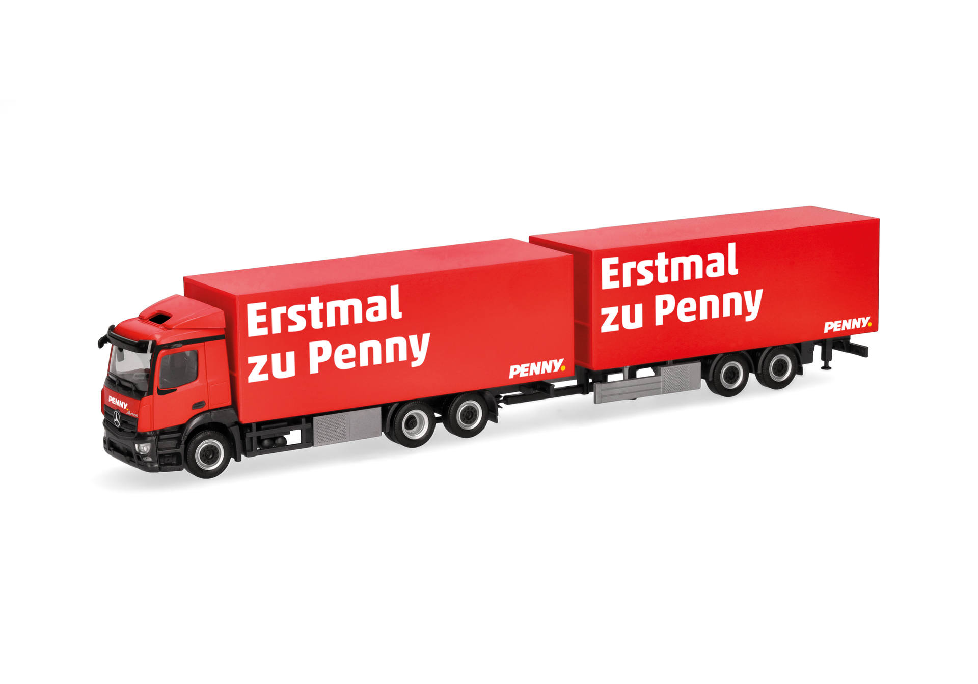 Mercedes-Benz Classicspace Kühlkoffer-Hängerzug "Penny"