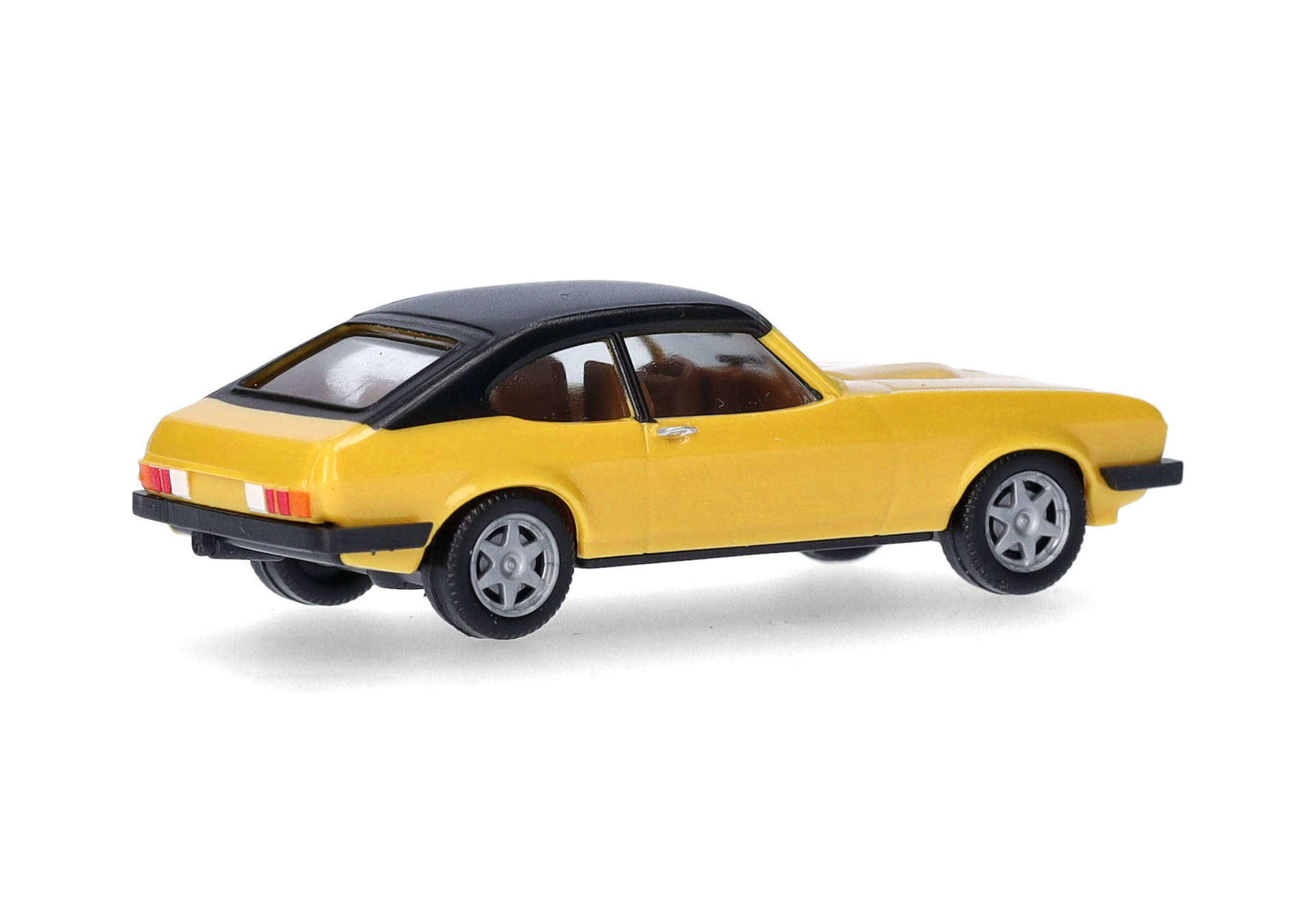 Ford Capri II mit Vinyldach, daytonagelb