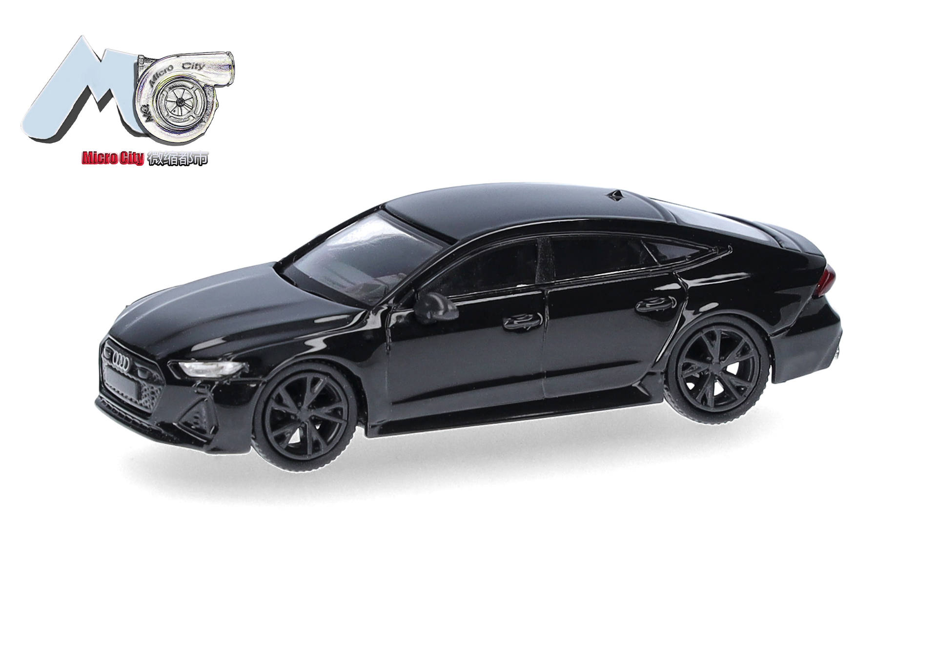 MicroCity: Audi RS7, schwarz
