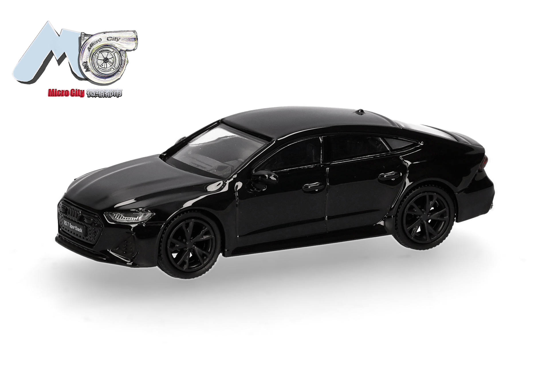 MicroCity: Audi RS7, black